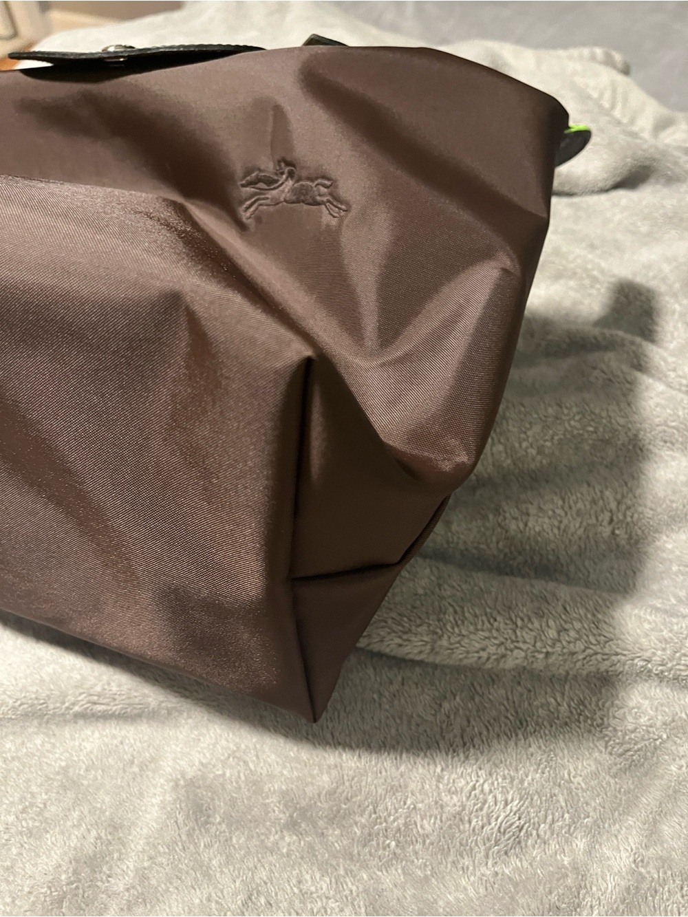 Authentic Longchamp Medium Le Pliage Recycled Nylon Shoulder Tote - Picture 7 of 11